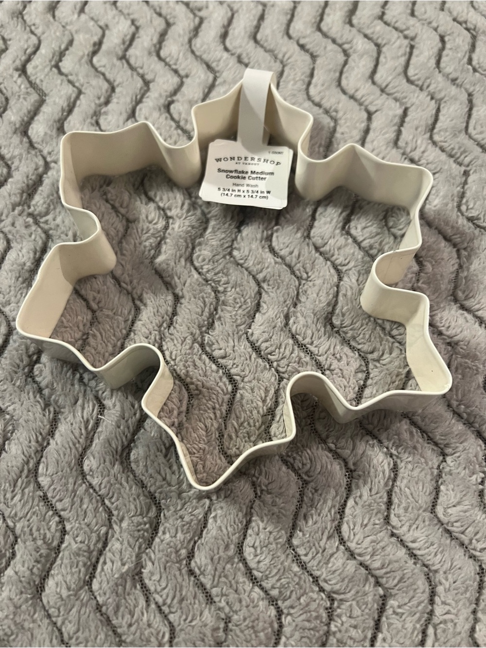 Wondershop Cream Snowflake Cookie Cutter